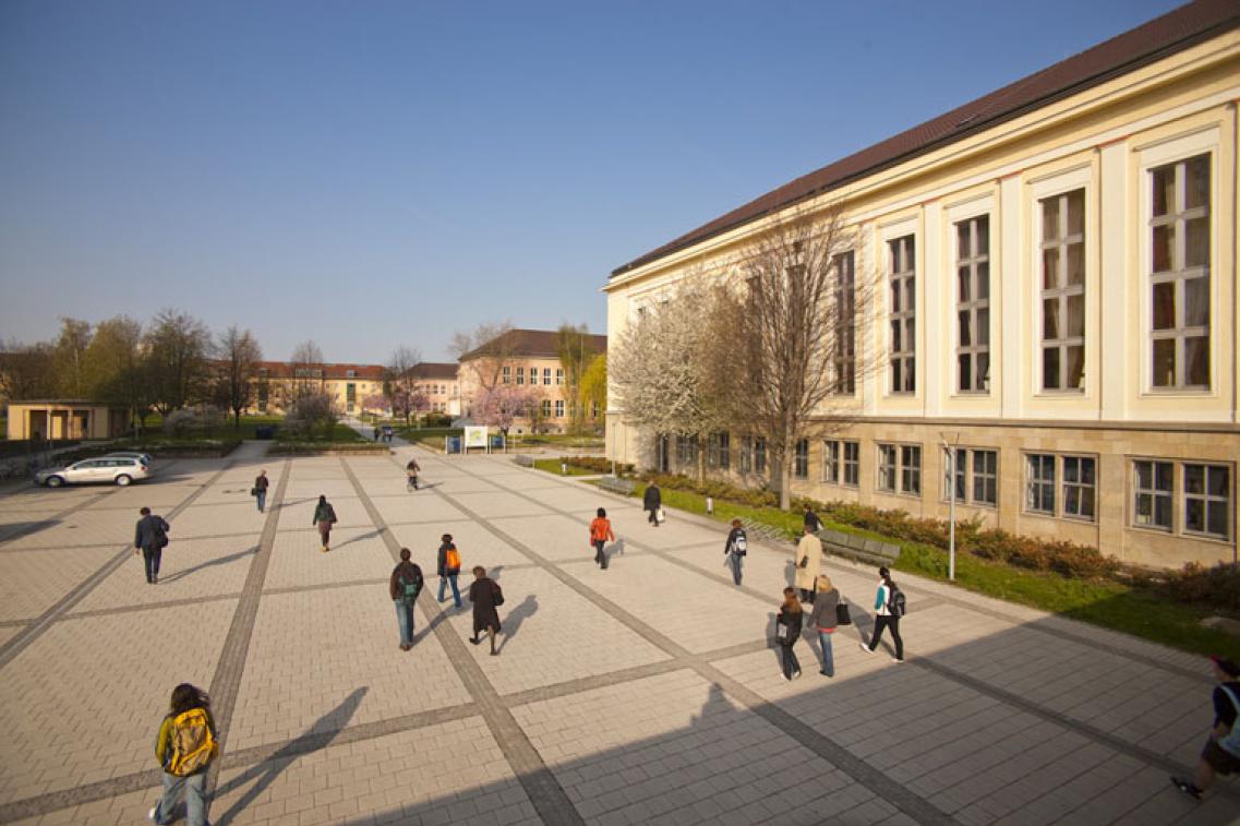 Bild zur Pressemitteilung: Campus_Uni Erfurt