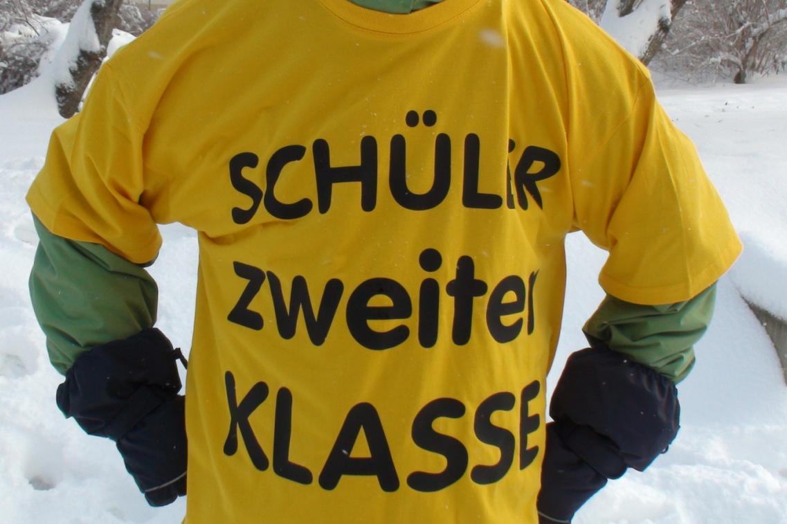 Schüler zweiter Klasse