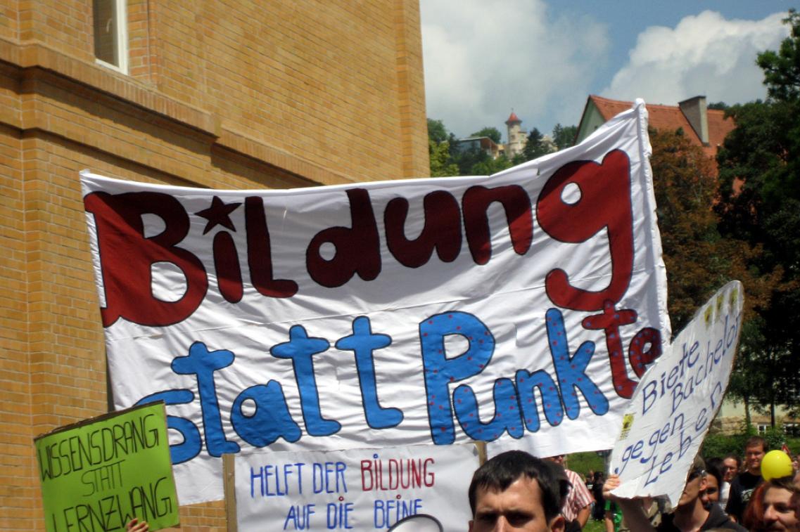 Studentendemo Bildungh 2009_Cuito Cuanavale@flickr Bild zur Pressemitteilung