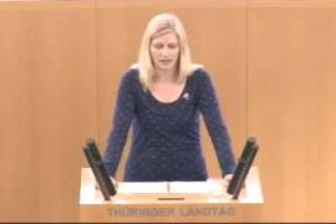 Madeleine Henfling zum Brandanschlag in Kahla Thumbnail
