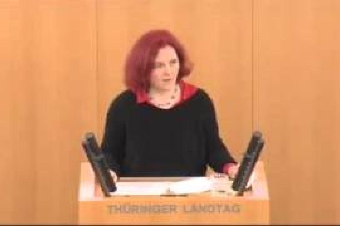 Astrid Rothe-Beinlich zur Änderung des Thüringer Flüchtlingsaufnahmegesetzes Thumbnail
