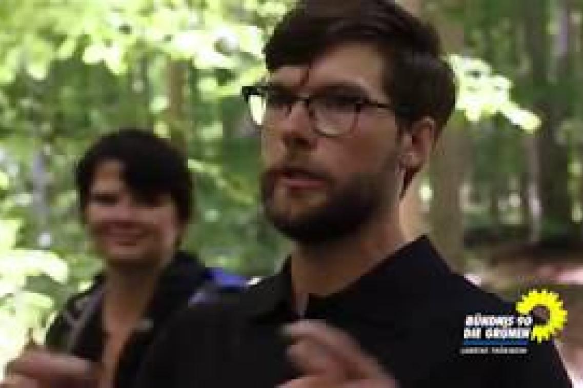 Andreas Kieling und Grüne gemeinsam für mehr Waldwildnis in Thüringen (mit Video) Thumbnail