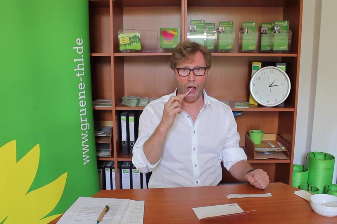 Dirk Adams registriert sich als Stammzellenspender Thumbnail