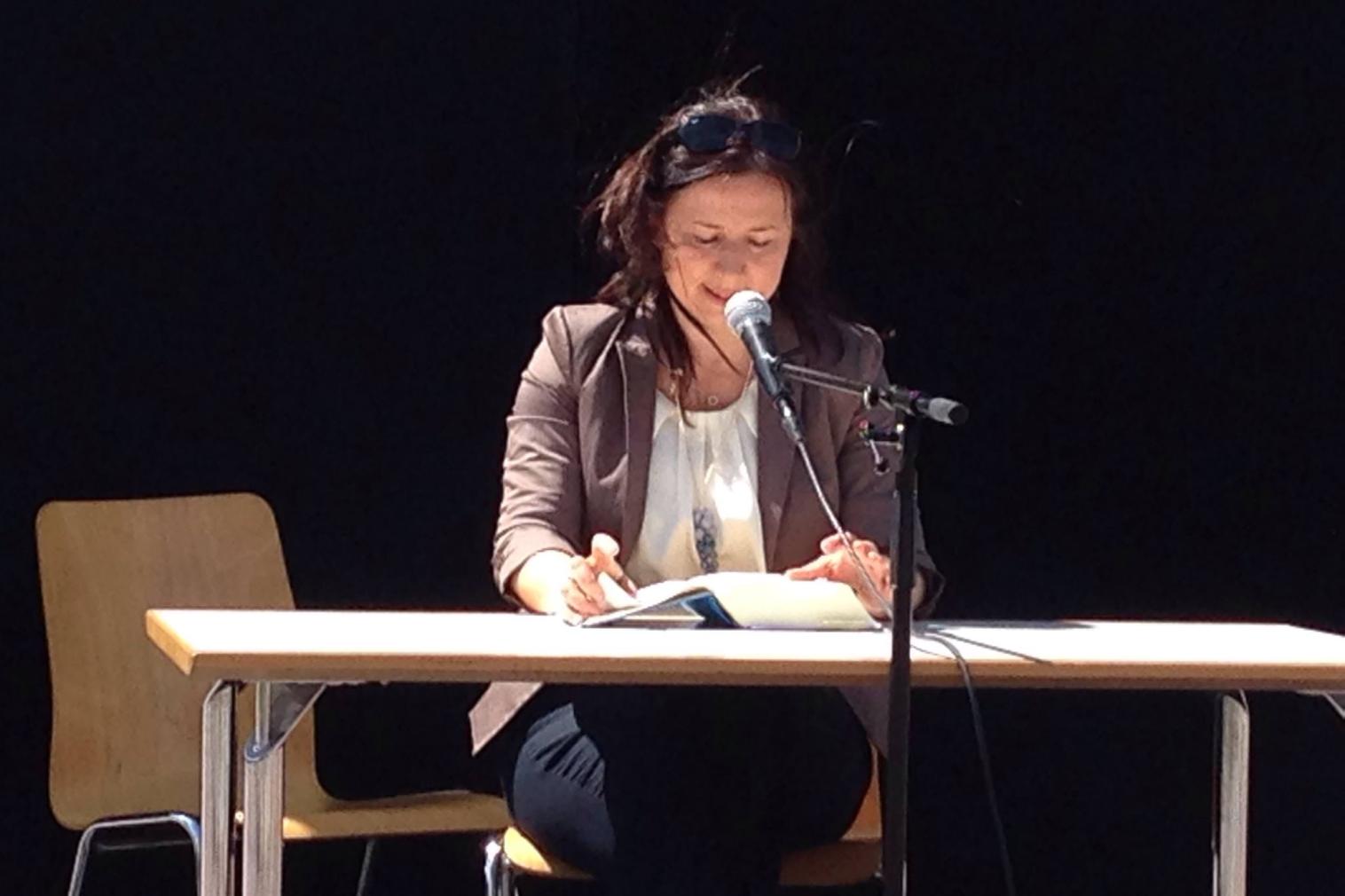 Anja Siegesmund beteiligte sich am Gedenken an die Bücherverbrennung