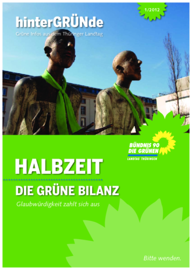 Fraktionszeitung: hinterGRÜNde 1/2012 - Halbzeitbilanz: hinterGRÜNde 1/2012 - Halbzeitbilanz Thumbnail