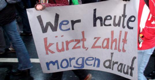 Demo-Plakat