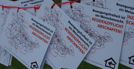 Bild zur Pressemitteilung: Residenzpflicht@B90GR