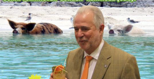 Reinholz in der Karibik