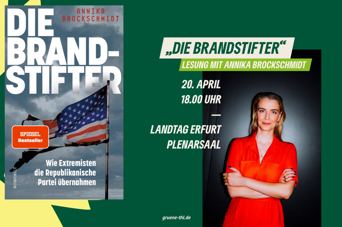 Lesung Annika Brockschmidt "Brandstifter" Lesung Annika Brockschmidt "Brandstifter"