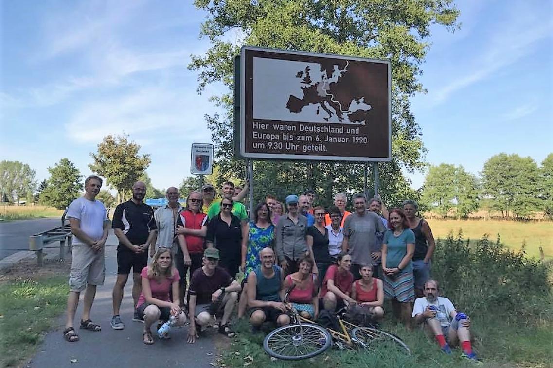 Fahrradtour grünes Band