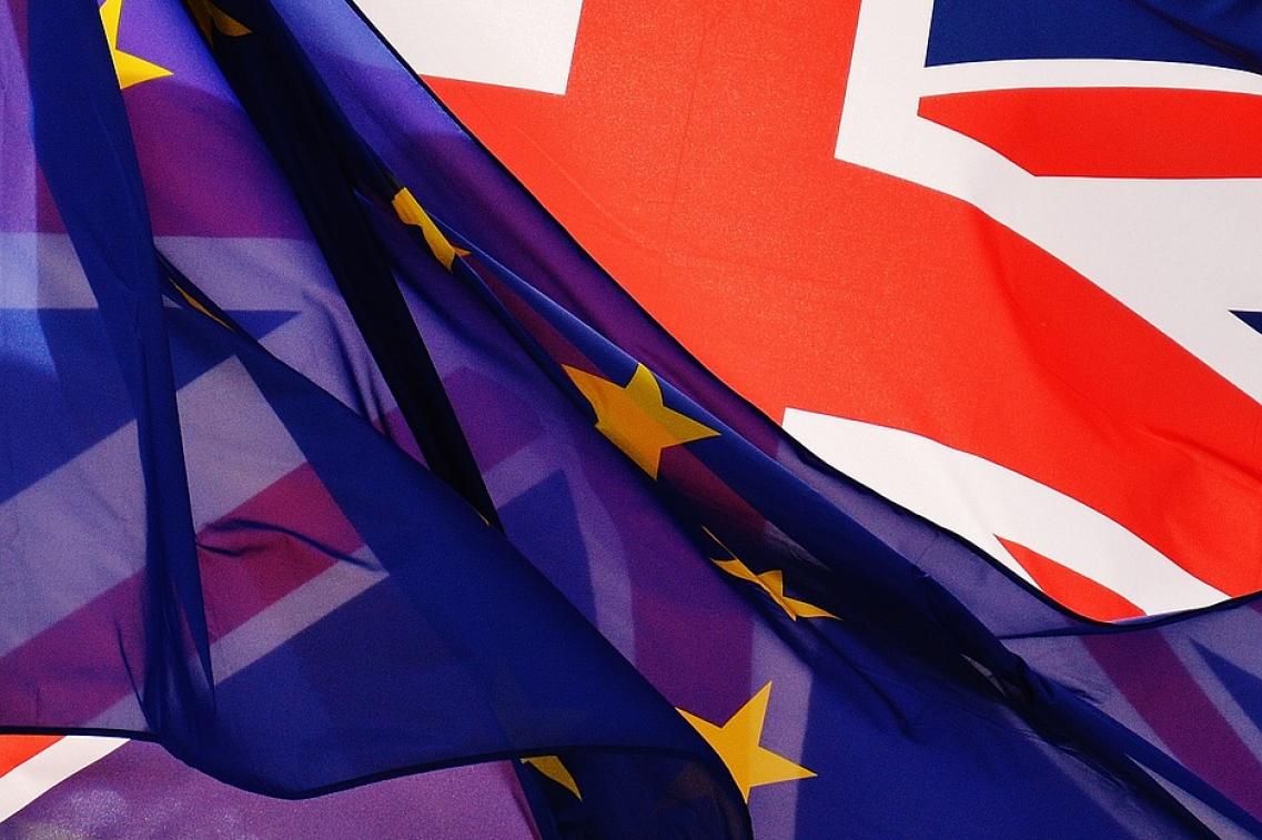 Brexit Flagge