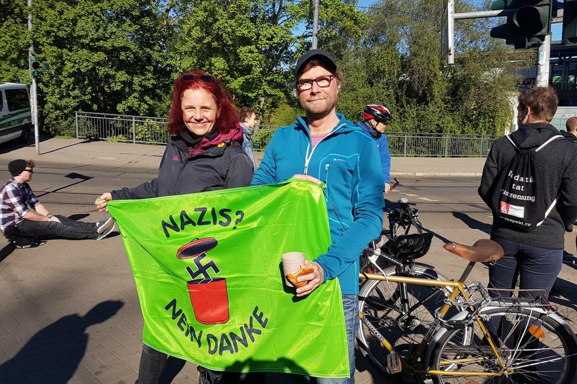 Astrid Rothe-Beinlich und Dirk Adams