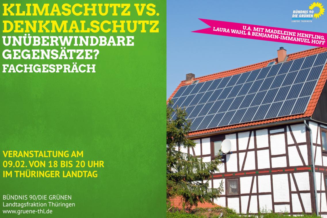 Fachgespräch Denkmal- & Klimaschutz Veranstaltungsbild