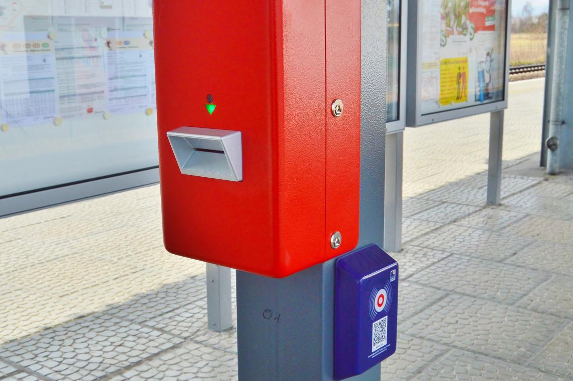 Fahrkarten-Stempelautomat