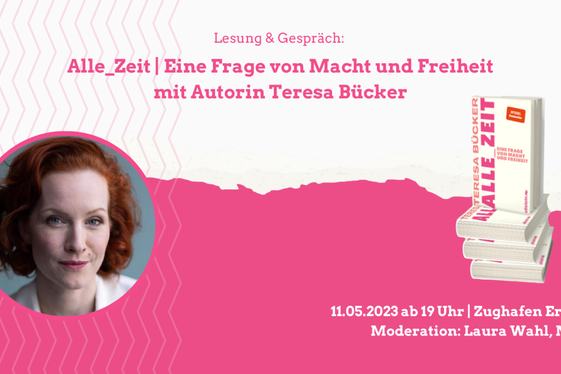 SharePic zur Lesung mit Teresa Bücker