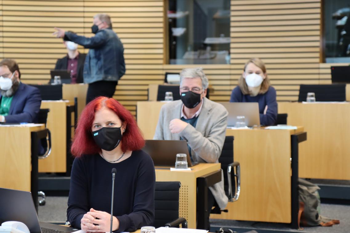 Abgeordnete im Sonderplenum