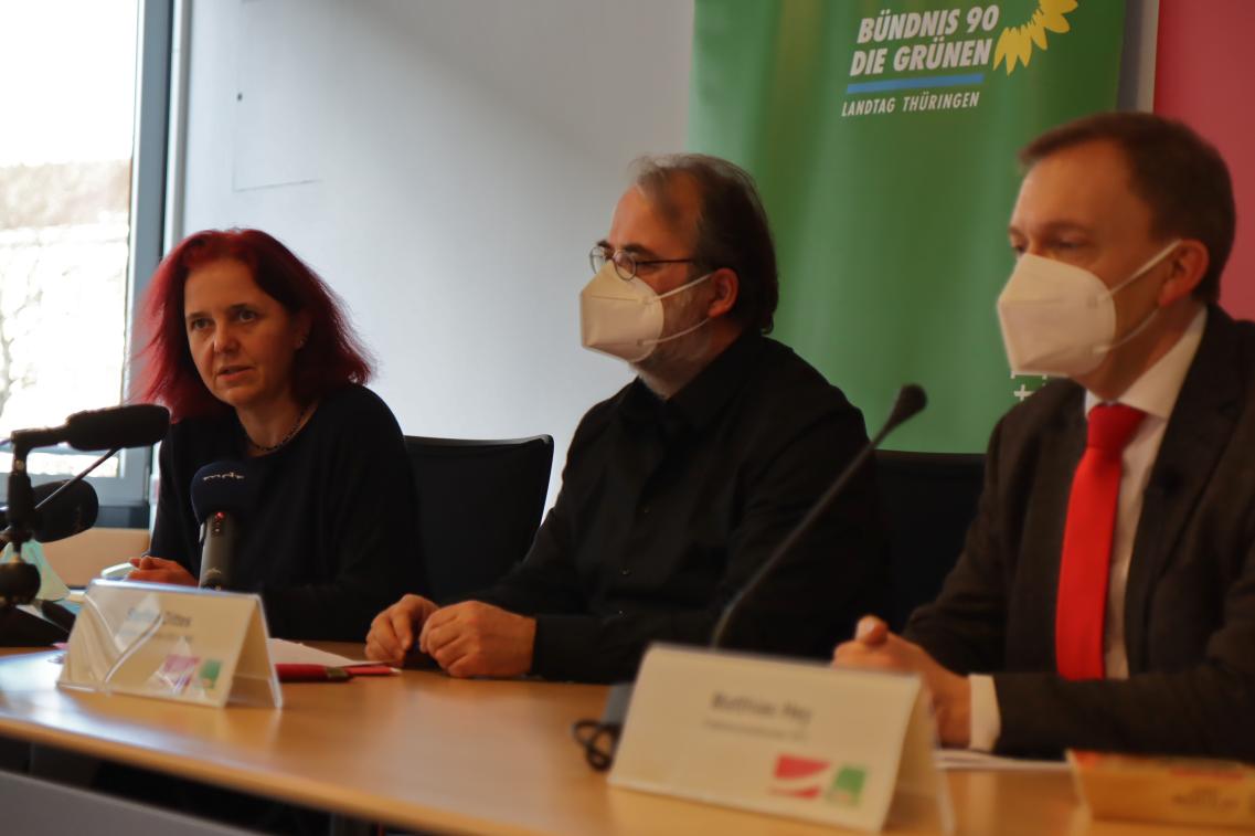 Pressekonferenz R2G Haushaltsverhandlungen