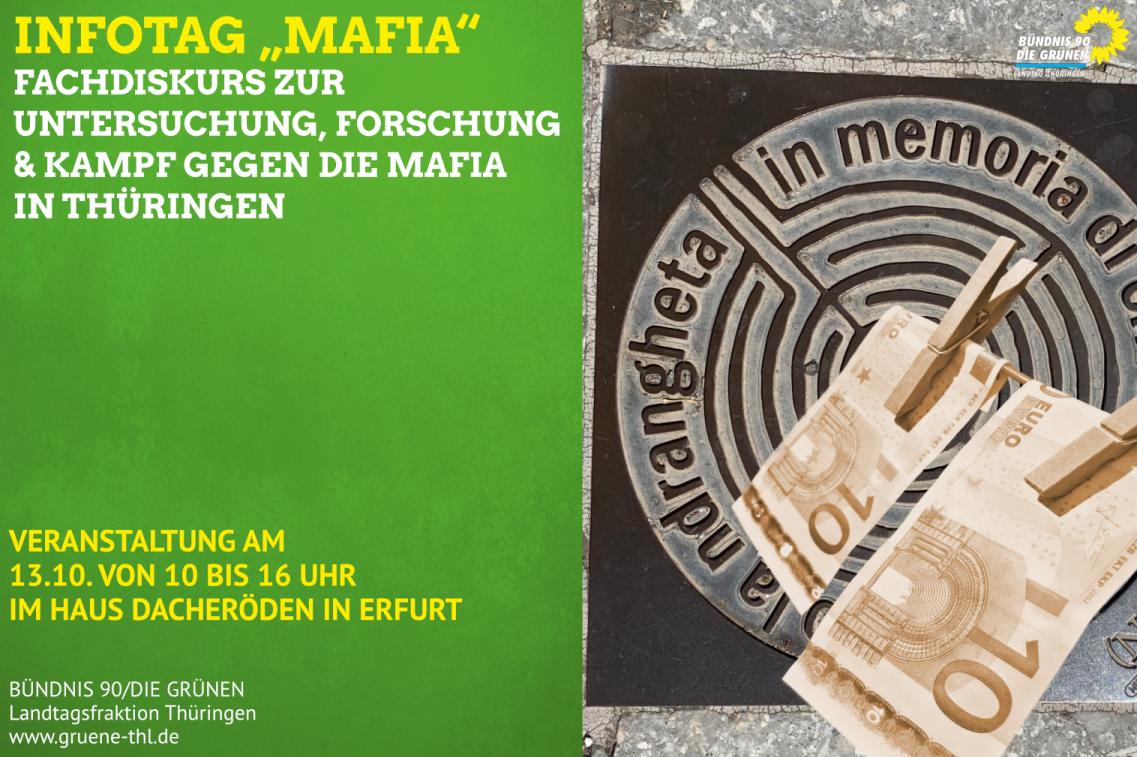 Infotag Mafia Veranstaltungsbanner