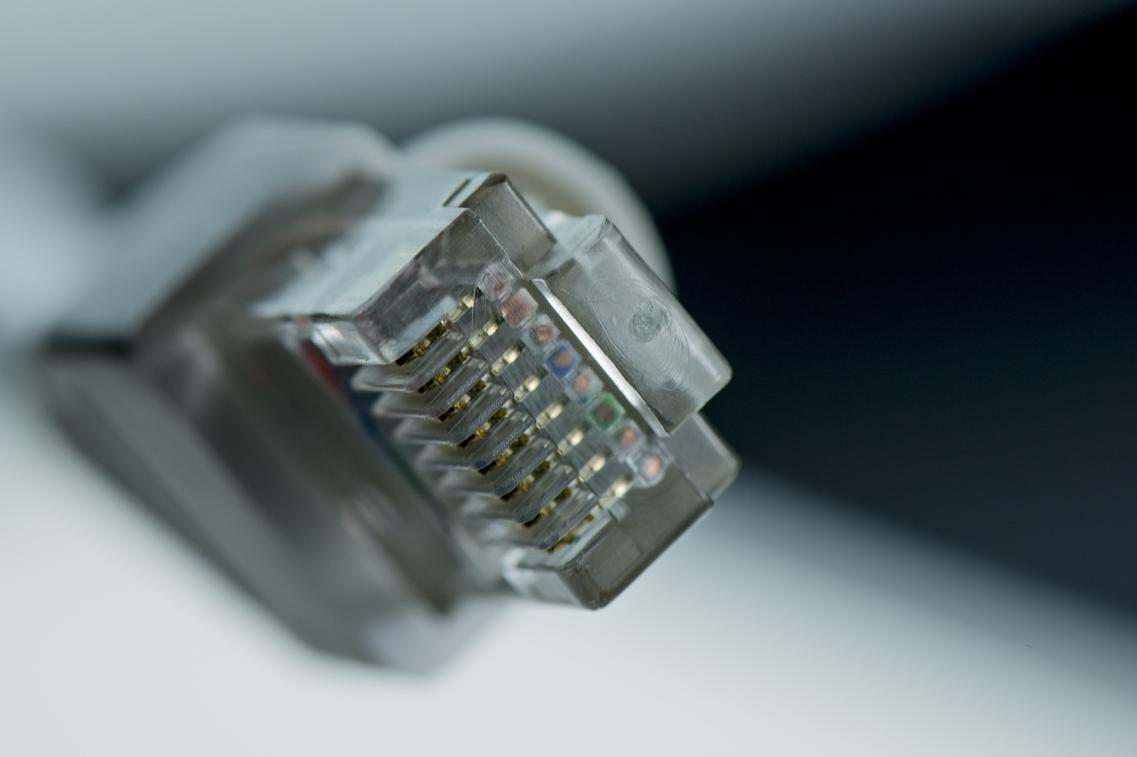 Ein Internetstecker