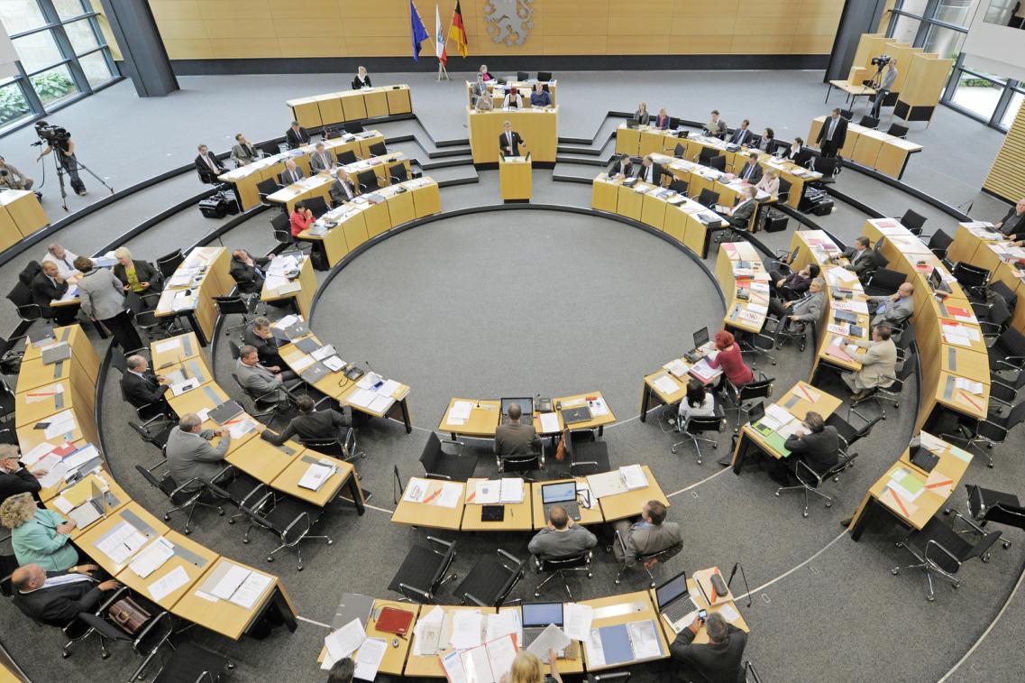 Plenum des Landtages