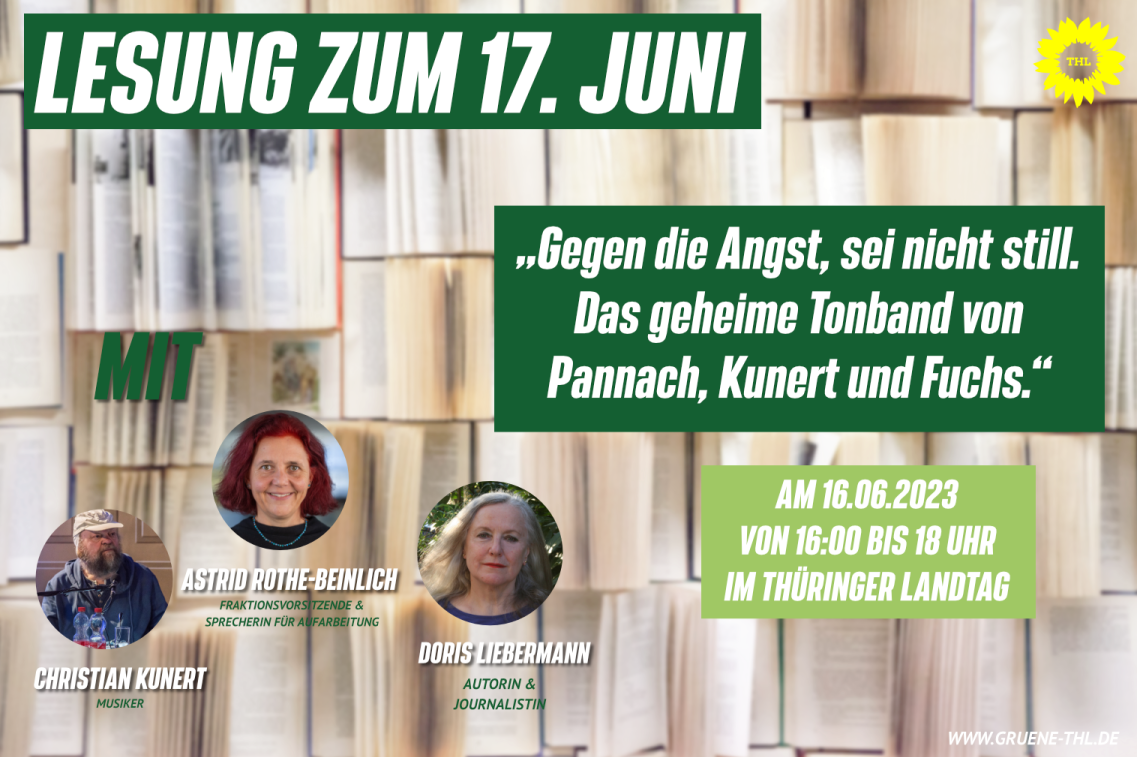 SharePic zur Lesung am 16. Juni im Thüringer Landtag