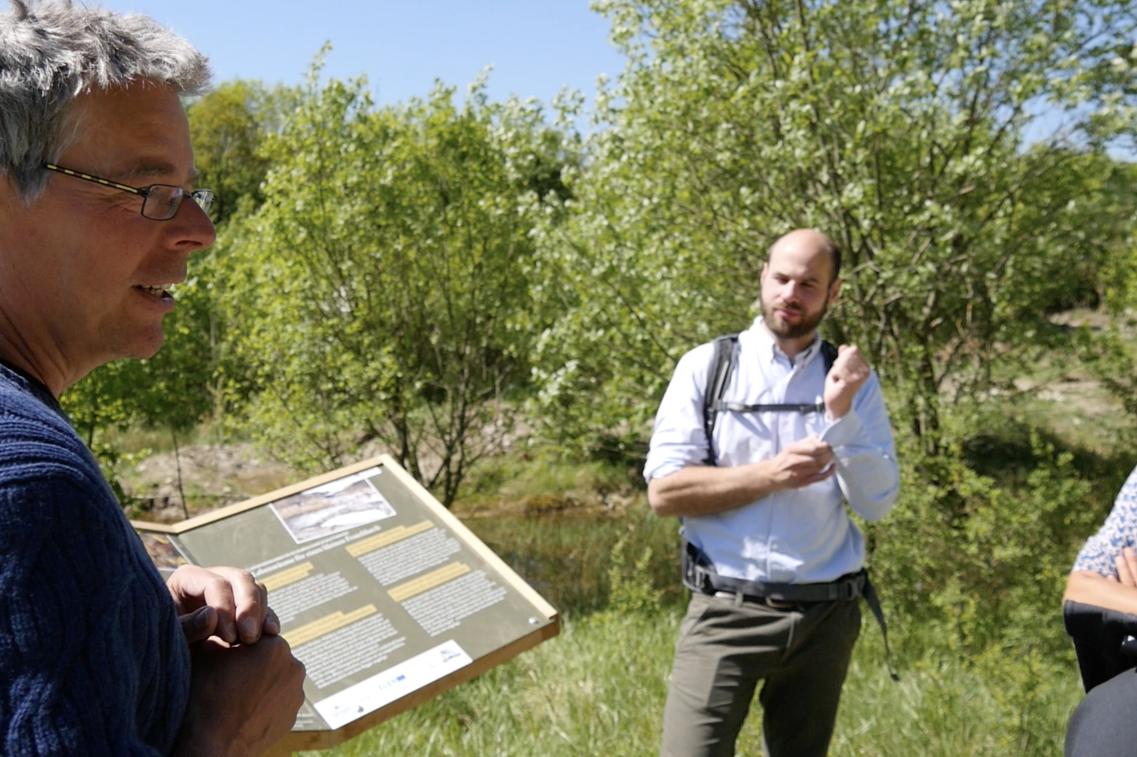 Olaf Müller besucht Natura 2000-Station Unstrut-Hainich/Eichsfeld