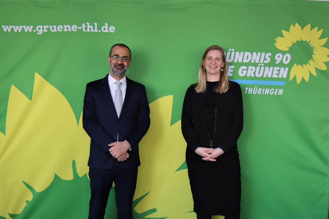 Madeleine mit Nizar Amer