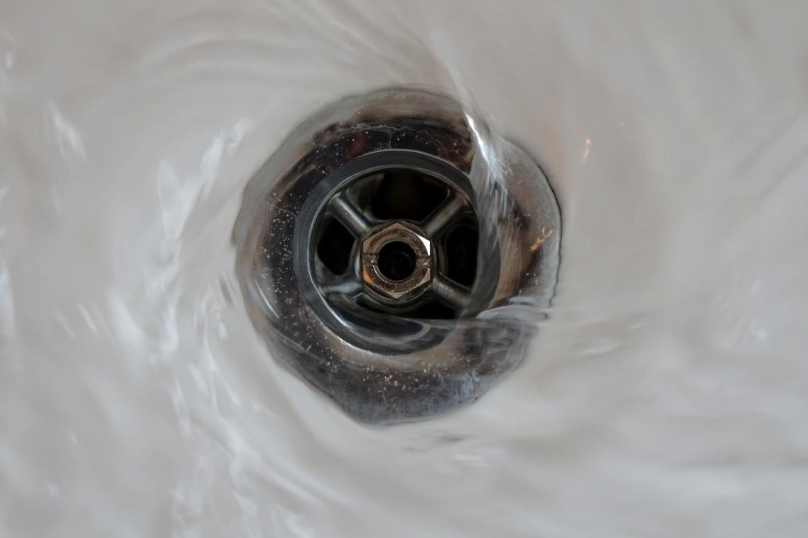 Wasserabfluss