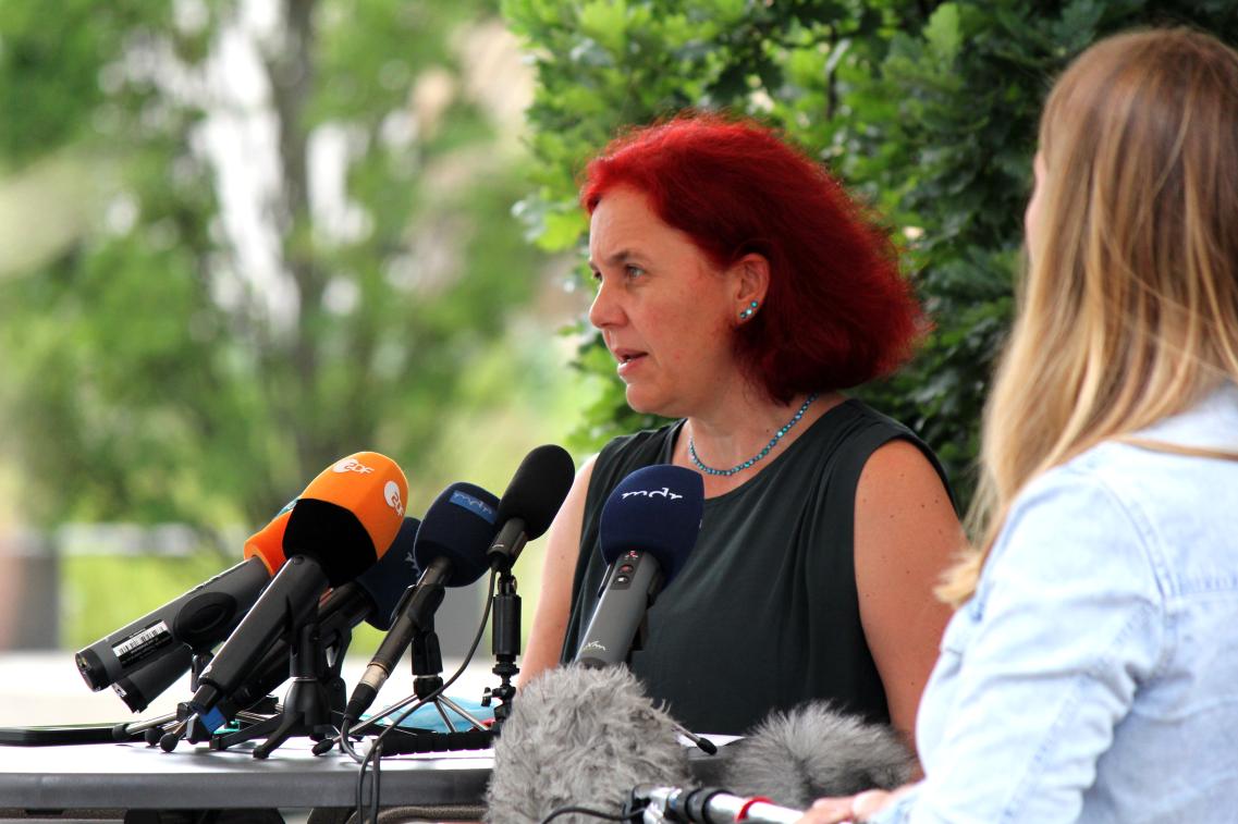 Astrid Rothe-Beinlich | PK zur Rücknahme des Antrags auf Auflösung des Landtags