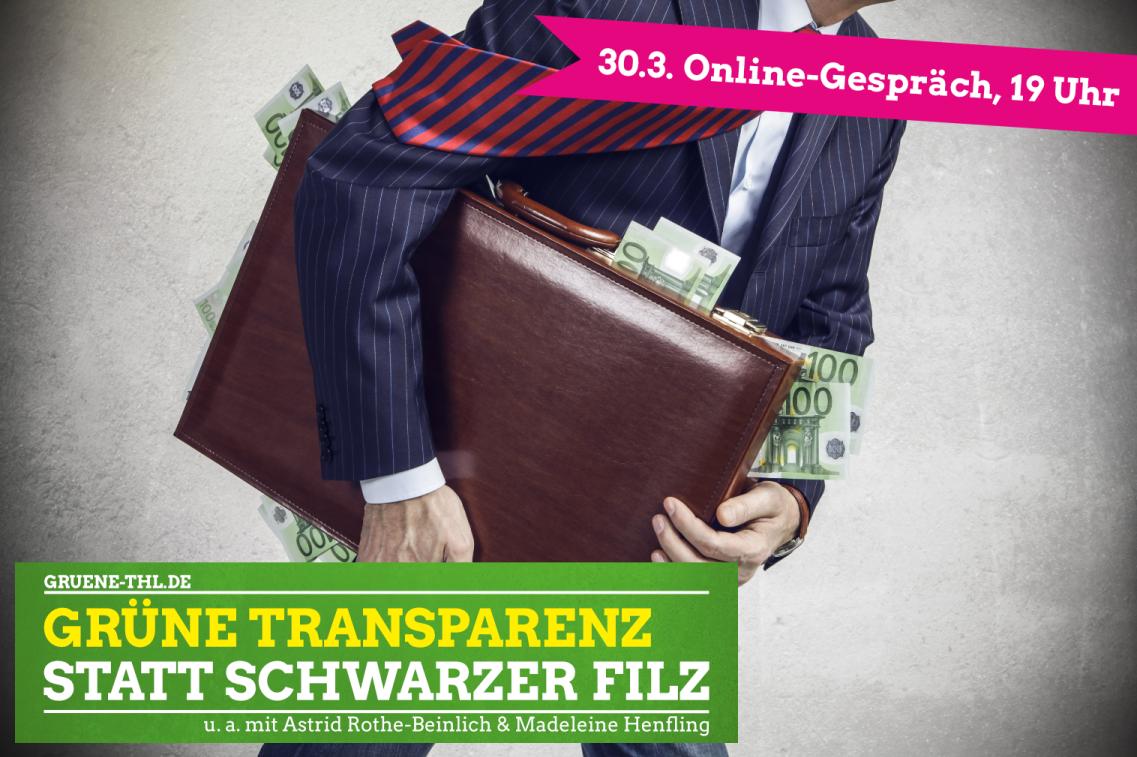 Ein wirksames Lobbyregister f&uuml;r Th&uuml;ringen &ndash; f&uuml;r saubere Politik statt blo&szlig;e Ehrenbekundungen | 30.3.21