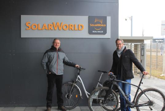 Roberto bei Solar World