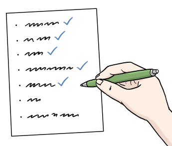 Checkliste Checkliste