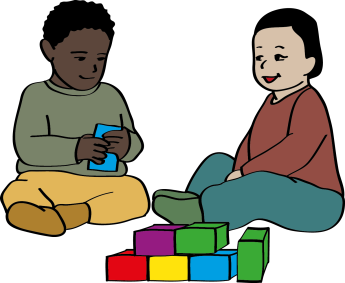 spielende Kinder spielende Kinder
