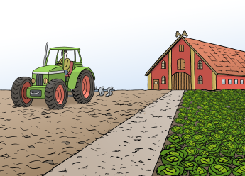 Feld Traktor Feld Traktor