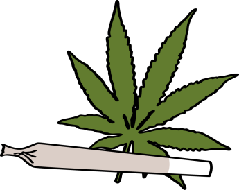 Cannabisblatt, Joint 