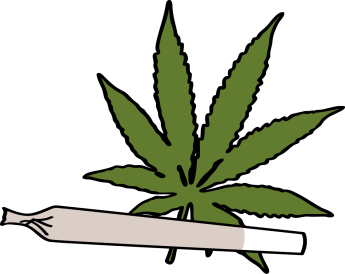 Cannabisblatt, Joint Cannabisblatt, Joint