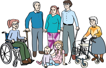 Gruppe verschiedenes Alter Gruppe verschiedenes Alter