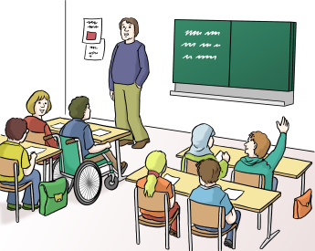 Schule innen Schule innen