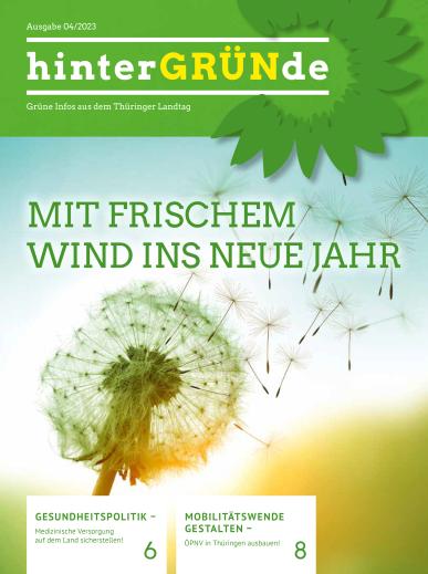 HinterGRÜNde 04/2023 Cover