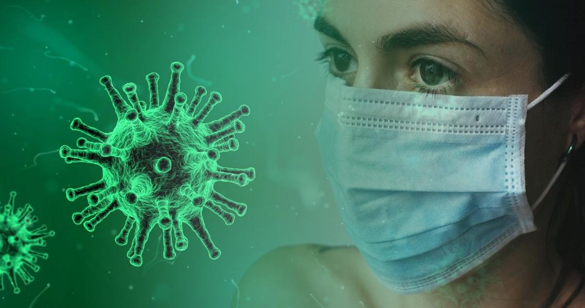 coronavirus virus maske corona pandemie