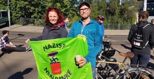 Astrid Rothe-Beinlich und Dirk Adams