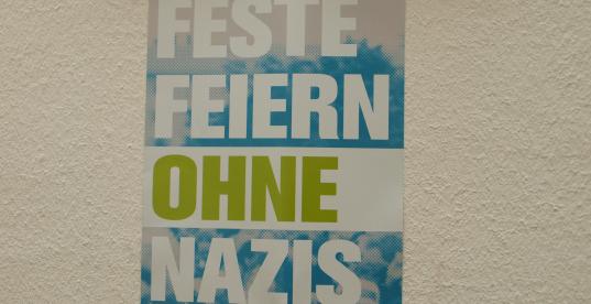 Feste Feiern ohne Nazis