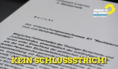 Impulspapier: Kein Schlussstrich! Impulspapier: Kein Schlussstrich!